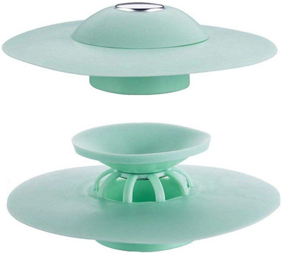 Erza Kitchen Sink Plastic Pop-Up Strainer(5.3 cm Set of 3)