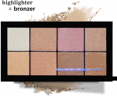 tanvi27 Shimmer Brick Highlighter, Face MakeUp ,mini sketch eyeliner Highlighter(MULTI COLOR)