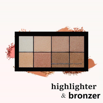 tanvi27 Face Makeup Glow Bronzer Shimmery Shine  Highlighter(MULTI COLOR)