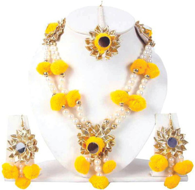 style revolver Fabric Multicolor Jewellery Set(Pack of 1)
