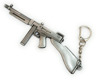 swagtreg PUBG Thompson gun metallic Key Chain