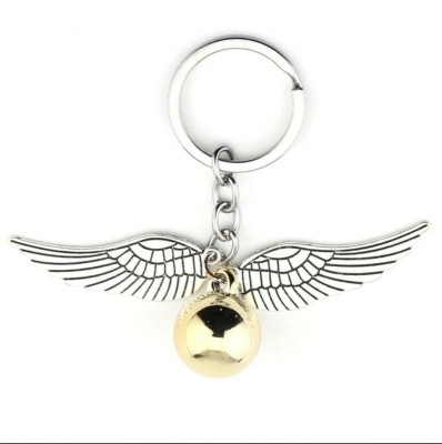 RVM Toys Harry Potter Golden Snitch Keychain Inspired for Fans Gift Key Chain for Car Bike Men Women Keyring Key Chain