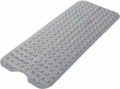 4tens PVC (Polyvinyl Chloride) Bathroom Mat(Grey, Extra Large)