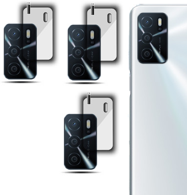HIRDESH Back Camera Lens Glass Protector for OPPO A16(Pack of: 3)