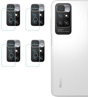 ZORAM Back Camera Lens Glass Protector for Xiaomi Redmi 10 Prime(Pack of: 4)