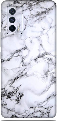 OggyBaba vivo iqoo 7 Mobile Skin(Milky White Marble Skin Matte Finish)