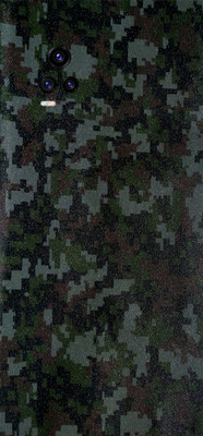 BugguSkin Vivo V20 Mobile Skin(Ultra Super Camouflage Digital Skin With High Matte Finish.)