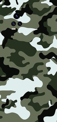 BugguSkin Vivo V20 Mobile Skin(Ultra Super Camouflage Winter Skin With High Matte Finish.)