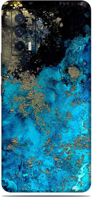 OggyBaba vivo iqoo 7 Mobile Skin(Blue Aqua Skin Matte Finish)
