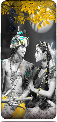 OggyBaba vivo iqoo 7 Mobile Skin(Radha Krishna Skin Matte Finish)