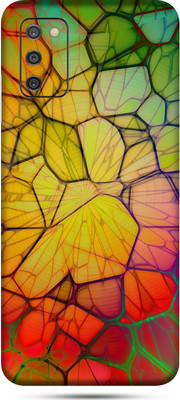 OggyBaba samsung galaxy a03s Mobile Skin(Colorful Abstract Skin Matte Finish)