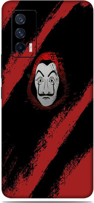 OggyBaba vivo iqoo 7 Mobile Skin(Money Heist Skin Matte Finish)
