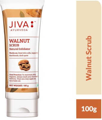 JIVA Walnut Scrub 100gm Pack of 1(100 g)