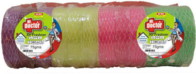 Mr.Doctor Lemon, Jasmine, Lavender, Rose Diffuser Toilet Air freshener for Bathroom and Toilet(12 x 75 g)