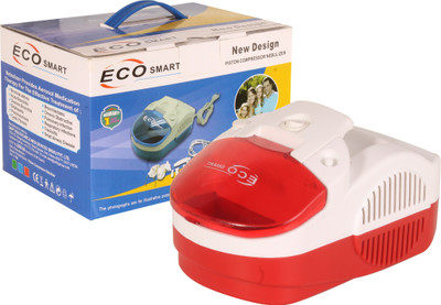 Smart Care Eco Smart Nebulizer(White, Red)