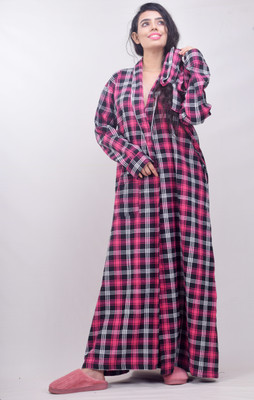 CLYMAA Women Robe(Multicolor)