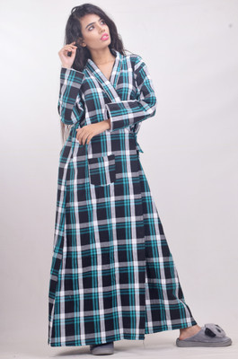 CLYMAA Women Robe(Multicolor)