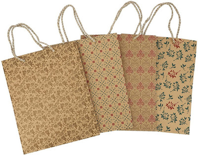 SWHF Printed Party Bag(Multicolor, Pack of 4)