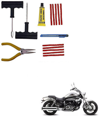 SRPHERE Complete Tubeless Tyre Puncture Repair Kit_DSK Hyosung Aquila Pro 650 Tubeless Tyre Puncture Repair Kit