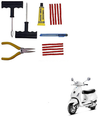 SRPHERE Complete Tubeless Tyre Puncture Repair Kit_Piaggio Vespa LX Tubeless Tyre Puncture Repair Kit