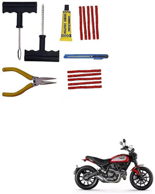 SRPHERE Complete Tubeless Tyre Puncture Repair Kit_Ducati Scrambler Tubeless Tyre Puncture Repair Kit