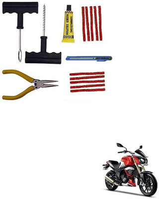 SRPHERE Complete Tubeless Tyre Puncture Repair Kit_Mahindra MOJO XT 300 Tubeless Tyre Puncture Repair Kit