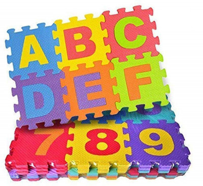 GREST 36 Pieces Alphabets and Numbers Puzzle Foam Mat For Kids(1 Pieces)