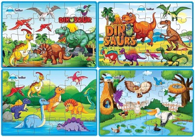 FunBlast Dinosaur and Bird Jigsaw Puzzle for Kids Jigsaw Puzzle for Kids of Age 3-5 Years – 96 Pcs(96 Pieces)