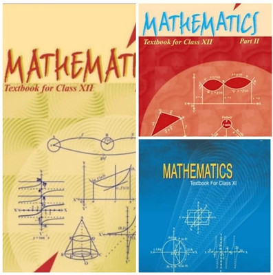 NCERT Textbook Mathematics Textbook Part 1 & Part 2 Class 11th & 12th (Paperback, NCERT)(Paperback, NCERT)