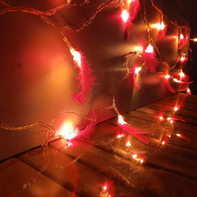 prisma collection 16 LEDs 3.05 m Pink Steady Bulb Rice Lights(Pack of 1)