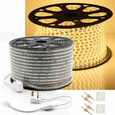 Smuf 1200 LEDs 18.42 m Yellow Steady Strip Rice Lights(Pack of 1)