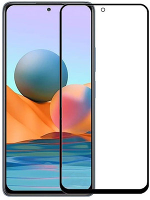 Flipkart SmartBuy Edge To Edge Tempered Glass for Mi Redmi Note 10T 5G, Mi Redmi Note 10 5G, Poco M3 Pro (4G & 5G) Front Camera Cut, Full Glue Edge to Edge Tempered Glass(Pack of 1)