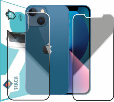 FINCH Front and Back Tempered Glass for iphone 13 Mini(Pack of 2)