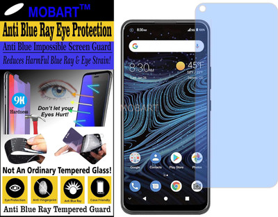 MOBART Impossible Screen Guard for ZTE BLADE X1 5G (Impossible UV AntiBlue Light)(Pack of 1)