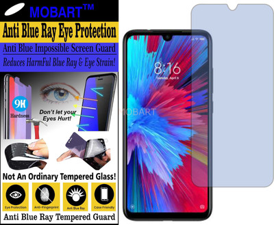 MOBART Impossible Screen Guard for REDMI NOTE 7 (Impossible UV AntiBlue Light)(Pack of 1)