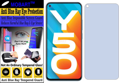 MOBART Impossible Screen Guard for VIVO Y50 (Impossible UV AntiBlue Light)(Pack of 1)