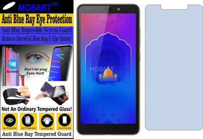MOBART Impossible Screen Guard for TECNO CAMON IACE 2X (KB2J) (Impossible UV AntiBlue Light)(Pack of 1)