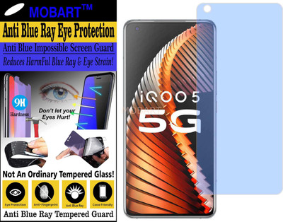 MOBART Impossible Screen Guard for VIVO IQOO NEO 5 5G (Impossible UV AntiBlue Light)(Pack of 1)