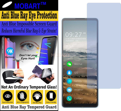 MOBART Impossible Screen Guard for MI REDMI QIN 2 PRO (Impossible UV AntiBlue Light)(Pack of 1)