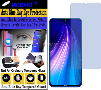 MOBART Impossible Screen Guard for REDMI NOTE 8 (Impossible UV AntiBlue Light)(Pack of 1)