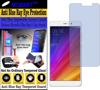 MOBART Impossible Screen Guard for MI 5S PLUS (Impossible UV AntiBlue Light)(Pack of 1)