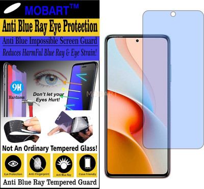 MOBART Impossible Screen Guard for MI NOTE 9 PRO 5G (Impossible UV AntiBlue Light)(Pack of 1)