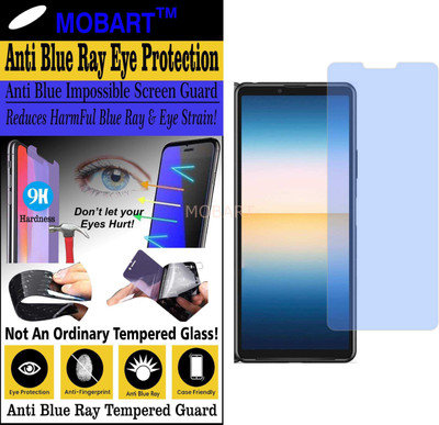 MOBART Impossible Screen Guard for SONY XPERIA 10 III (Impossible UV AntiBlue Light)(Pack of 1)