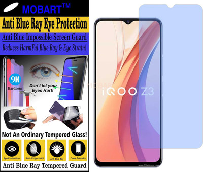 MOBART Impossible Screen Guard for IQOO Z3 (Impossible UV AntiBlue Light)(Pack of 1)