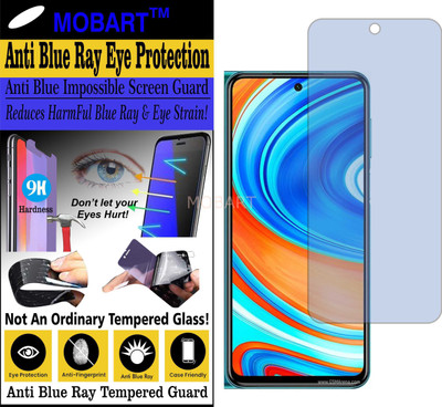 MOBART Impossible Screen Guard for REDMI NOTE 9 PRO MAX (Impossible UV AntiBlue Light)(Pack of 1)