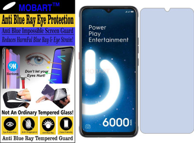 MOBART Impossible Screen Guard for TECNO POUVOIR 4 PRO (Impossible UV AntiBlue Light)(Pack of 1)