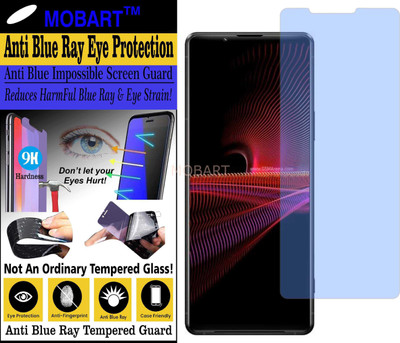 MOBART Impossible Screen Guard for SONY XPERIA 1 III (Impossible UV AntiBlue Light)(Pack of 1)