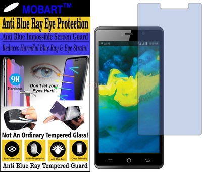 MOBART Impossible Screen Guard for RELIANCE JIO LYF WATER 10 (Impossible UV AntiBlue Light)(Pack of 1)