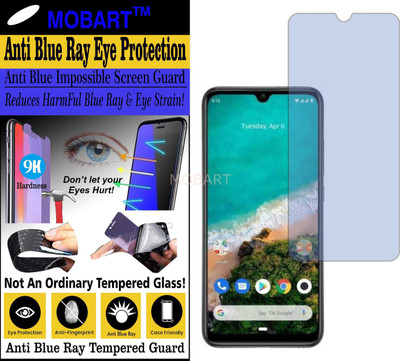 MOBART Impossible Screen Guard for MI A3 (Impossible UV AntiBlue Light)(Pack of 1)