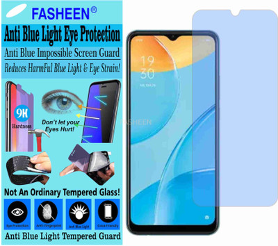 Fasheen Tempered Glass Guard for OPPO A15S CPH2179 (Impossible UV AntiBlue Light)(Pack of 1)